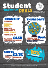NORWICH 10% Student Discount and Freshers Week Deals